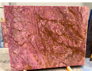 سنگ ساختمانی -اونیکس مرمرصورتیBuilding stone - Onyx marb